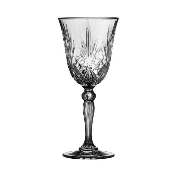 Kozarci v kompletu 4 ks za vino 270 ml Melodia – Lyngby Glas