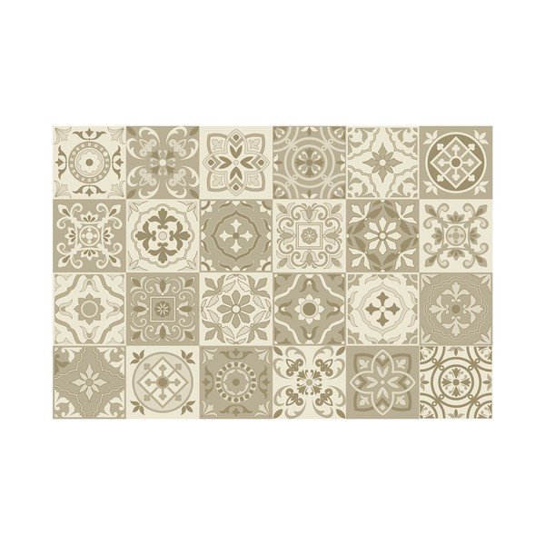 Komplet 24 stenskih nalepk Ambiance Domenico, 10 x 10 cm-image-2