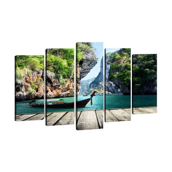 Komplet 5 slik Tablo Center Rock