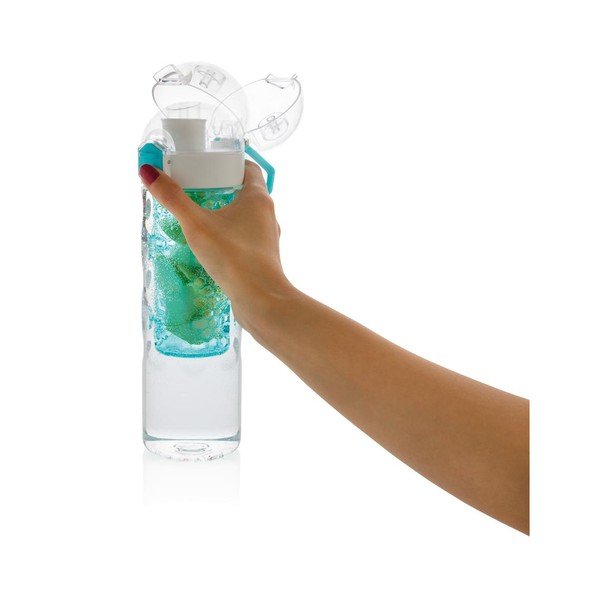 Modra steklenica za sadje s cedilom XD Design Exclusive Honeycomb, 700 ml-image-2