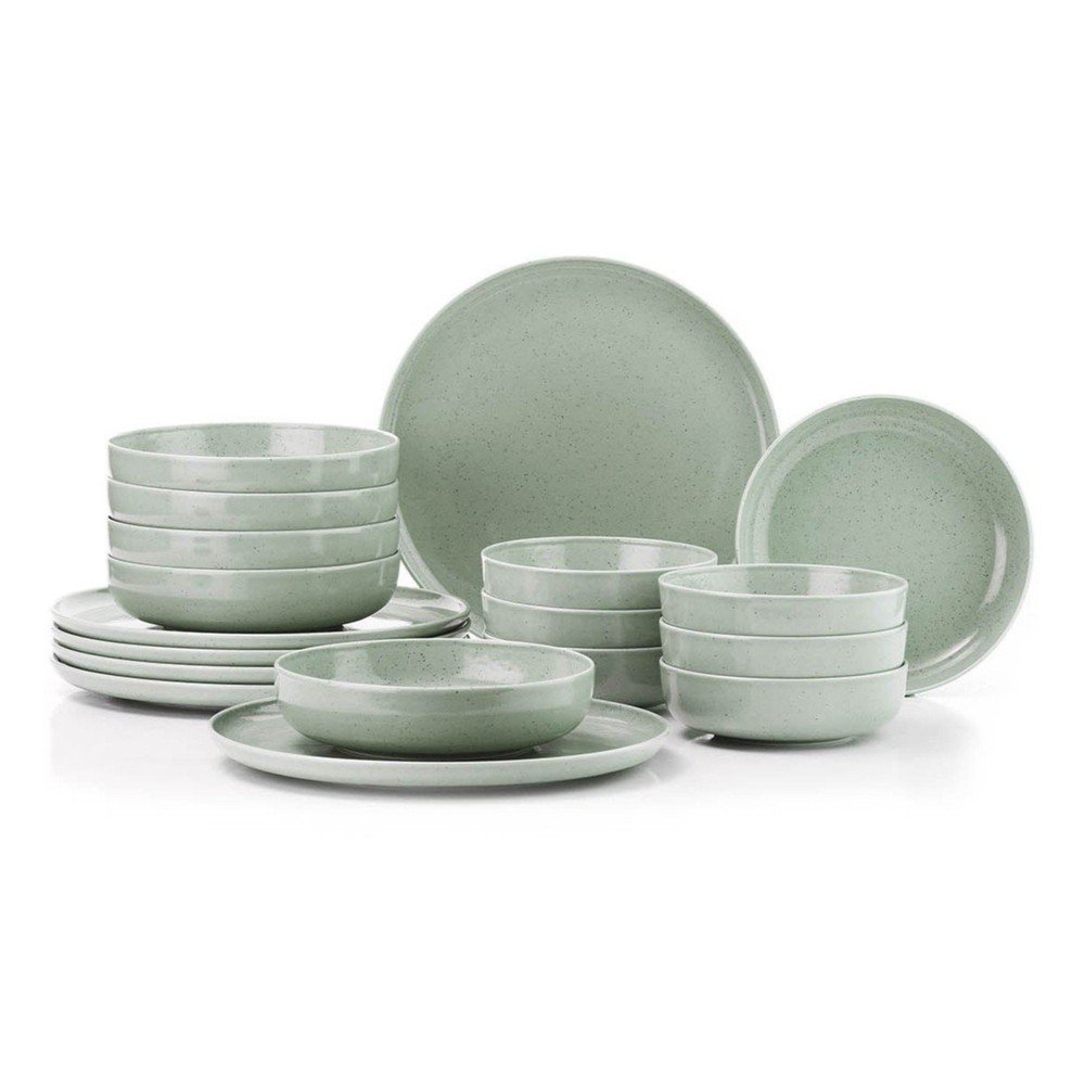 Porcelanast jedilni servis 18 ks