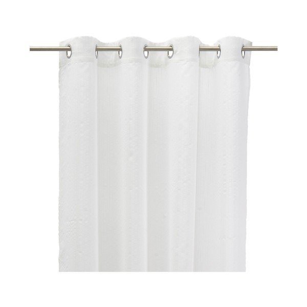 Bela prosojna zavesa 140x260 cm Lite – Casa Selección