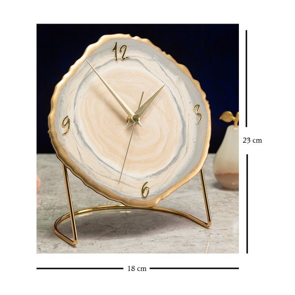 Namizna ura ø 18 cm Epoxy – Mioli Decor-image-2