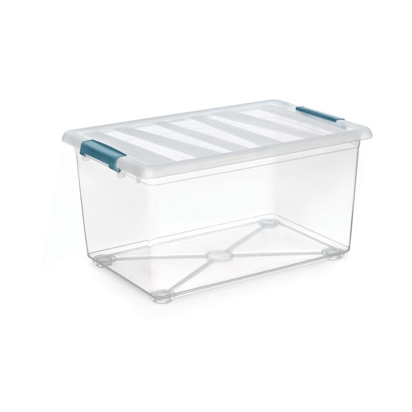 Plastična škatla za shranjevanje s pokrovom – Domopak