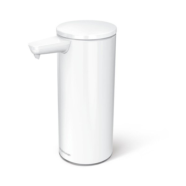 Bel jeklen avtomatski dozirnik za milo 266 ml – simplehuman-image-4