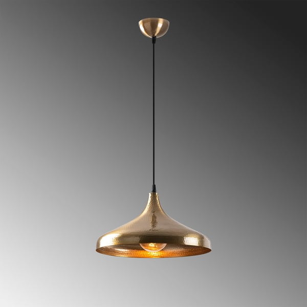 Viseča svetilka v bronasti barvi s kovinskim senčilom ø 36 cm Tattoo – Opviq lights-image-3