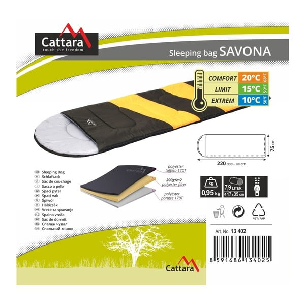 Odeja spalna vreča Cattara Savona-image-2