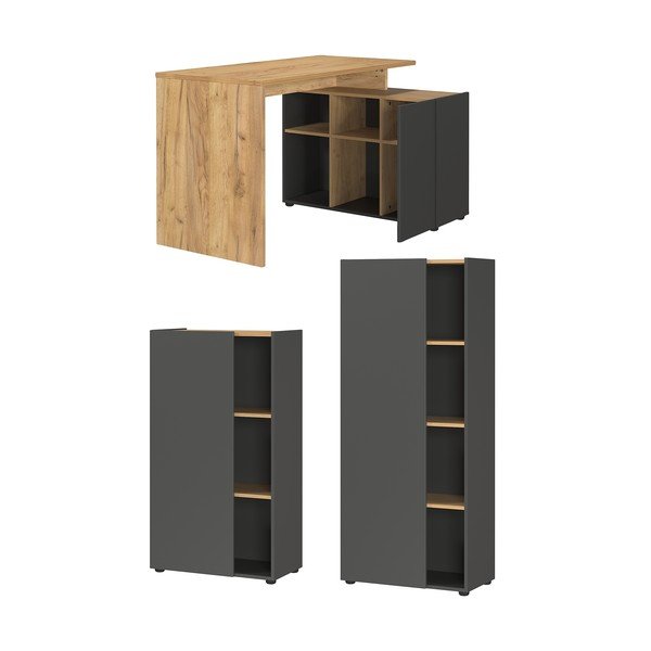 Komplet pohištva za pisarno 90x120 cm Adrano – Germania
