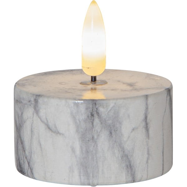 LED sveče v kompletu 2 ks (višina 6 cm) Flamme Marble – Star Trading-image-2