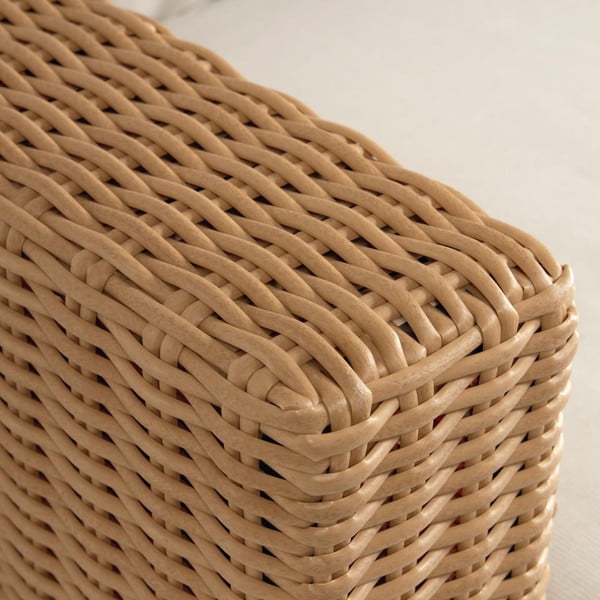 Vrtni fotelj z bež blazinami Kave Home Acae-image-4