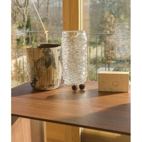 Steklena vaza (višina 30 cm) Vorma – Kave Home-image-1