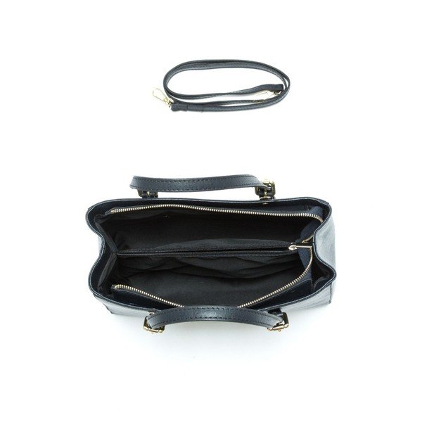 Modra usnjena torbica Isabella Rhea Classic-image-3