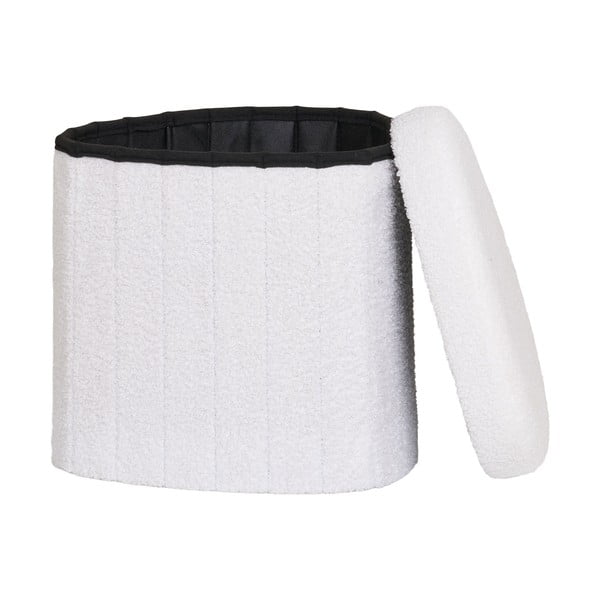 Bel tabure iz tkanine bouclé Medford – House Nordic-image-2