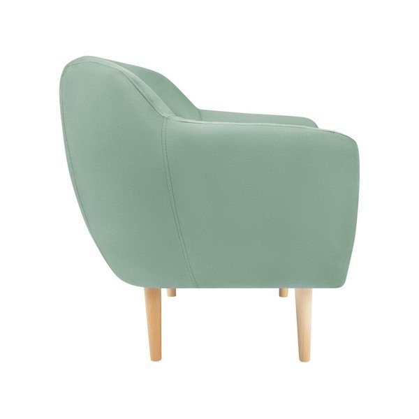 Mint zelen žametni fotelj Mazzini Sofas Sardaigne-image-3