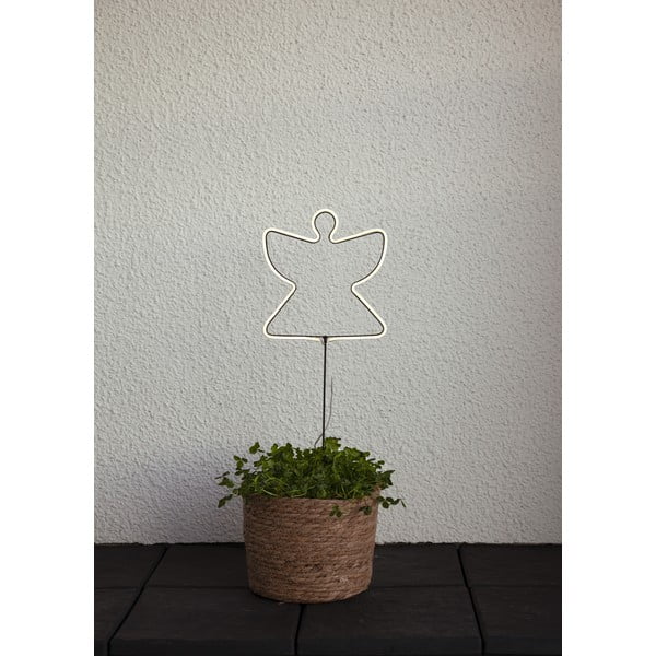 Črna božična svetlobna dekoracija Neon Angel – Star Trading-image-2