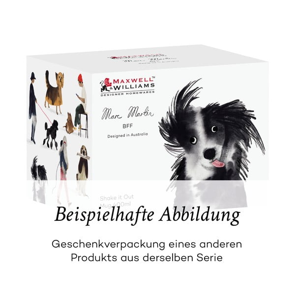 Bela porcelanasta skodelica 400 ml Best Furry Friends – Maxwell & Williams-image-1