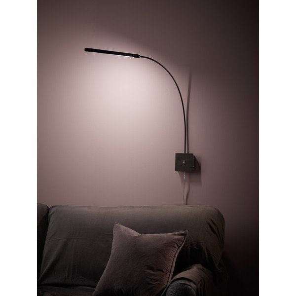 Črna stenska svetilka Markslöjd Antenna 1L-image-1