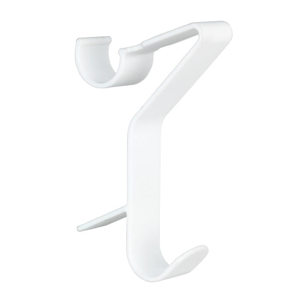Beli plastični viseči obešalniki v kompletu 3 ks – Maximex
