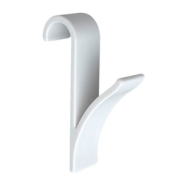 Beli plastični viseči obešalniki v kompletu 2 ks – Wenko