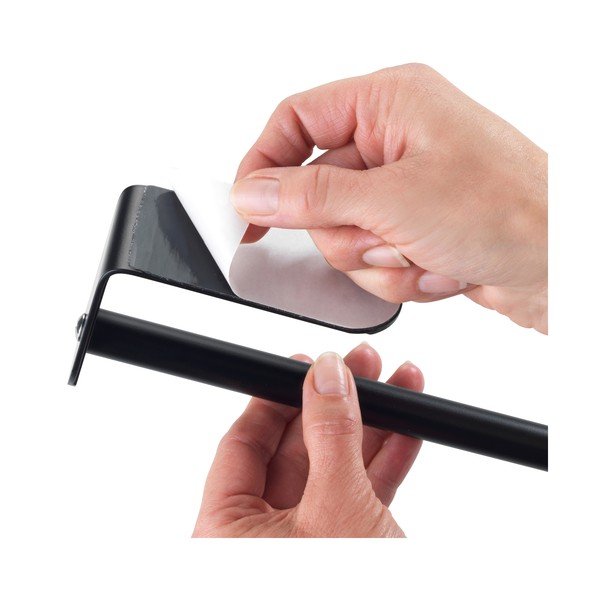 Črno stensko držalo za kuhinjske brisače Wenko Nio-image-3