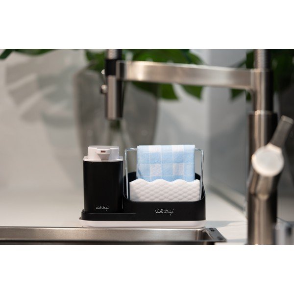 Črni set za pomivanje posode Vialli Design-image-1