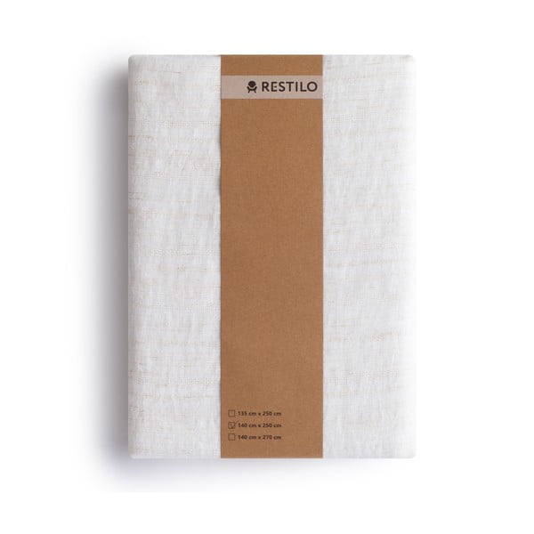 Kremno bela zavesa 140x250 cm Drimar – Restilo-image-3