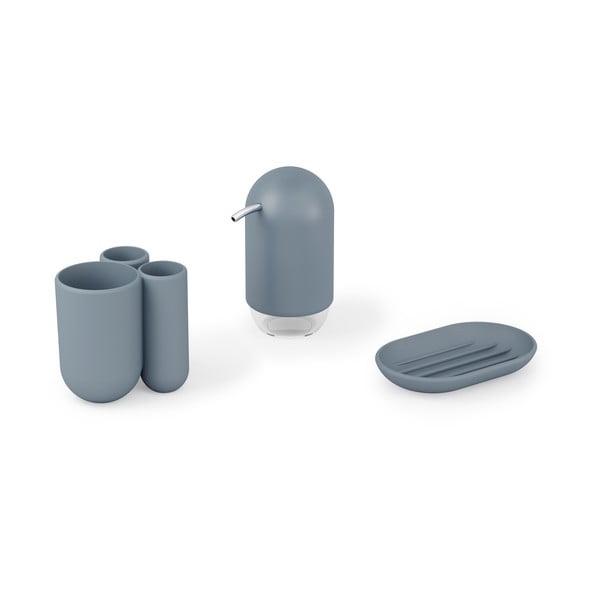 Moder plastičen dozirnik za milo 230 ml Touch – Umbra-image-4