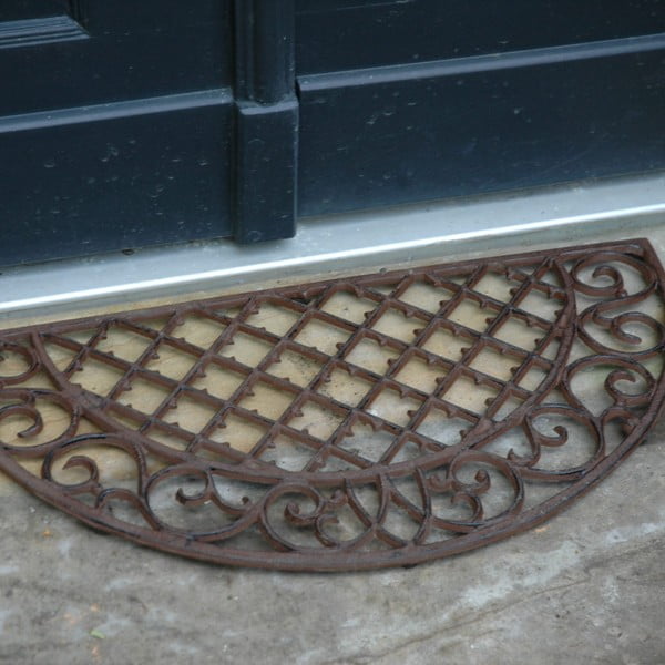 Predpražnik iz litega železa Esschert Design Picnic, širina 67,5 cm-image-2