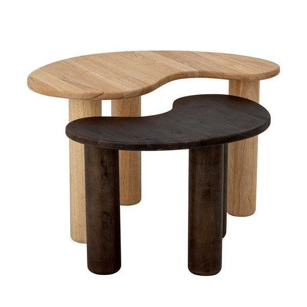 Mizica iz masivnega kavčukovca v naravni barvi 44x65 cm Luppa – Bloomingville-image-4