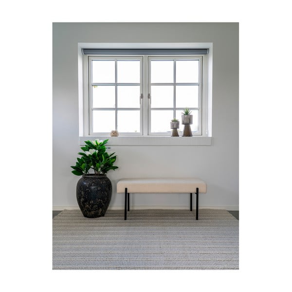 Kremno bela volnena preproga 160x230 cm Dehli – House Nordic-image-2