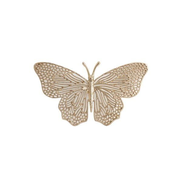 Kovinska stenska dekoracija 41x23 cm Butterfly – Light & Living