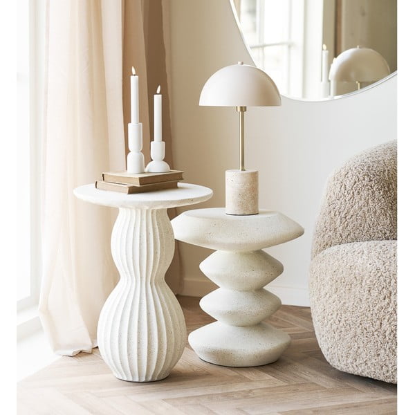 Lončena okrogla stranska mizica ø 36 cm Blackburn – House Nordic-image-1