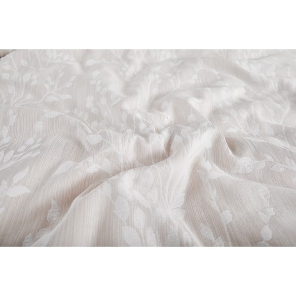 Bež enojna posteljnina iz žakarja 140x200 cm Boston – My House-image-2