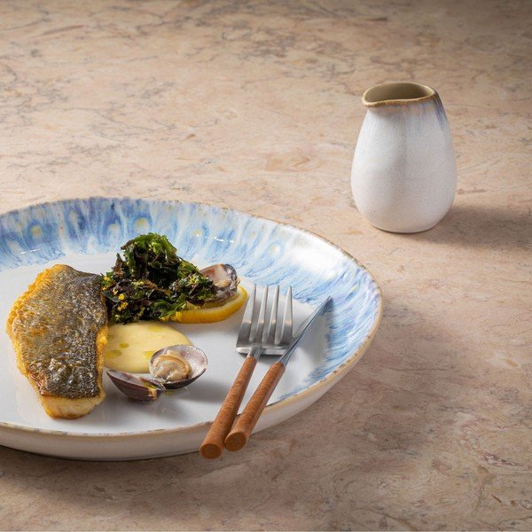 Bel vrč za mleko iz kamenine 110 ml Brisa – Costa Nova-image-1