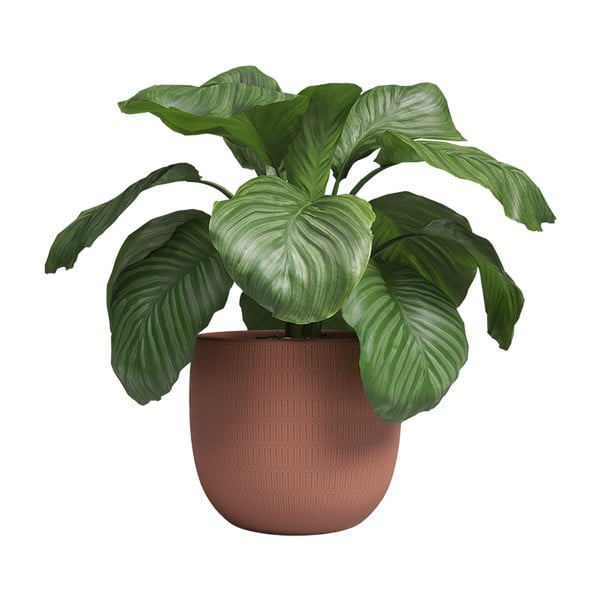 Keramičen ročno poslikan cvetlični lonec ø 16 cm Aura – Artevasi-image-4