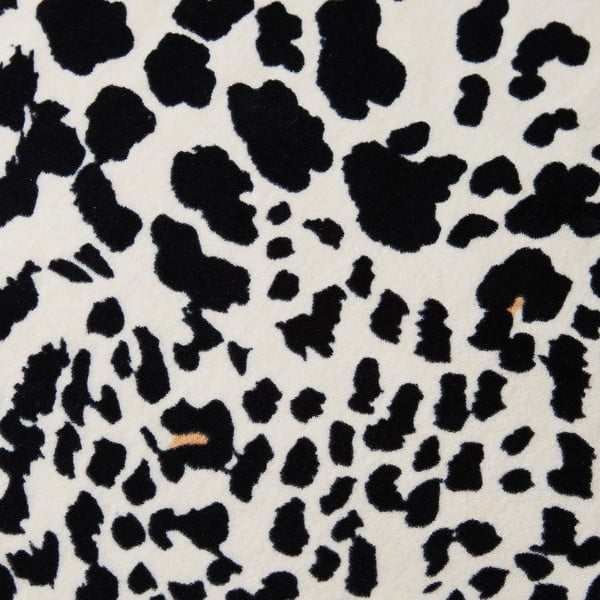 Črna/bež bombažna brisača za na plažo 78x200 cm Leopard – Catherine Lansfield-image-3