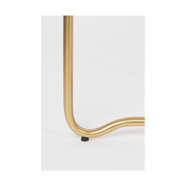 Kovinska okrogla stranska mizica ø 42 cm Celina – White Label-image-2