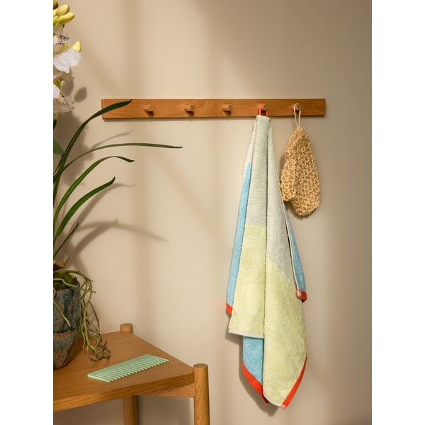 Stenski obešalnik v hrastovem dekorju 60 cm Cosplay – Hübsch-image-4