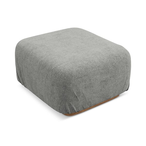 Siv modularni otoman iz tkanine bouclé Ailani – Makamii-image-2