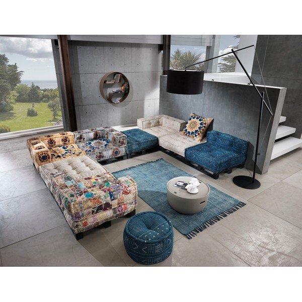 Belo-bež modul za sedežno garnituro (s kotom po izbiri) Yara – Tomasucci-image-1