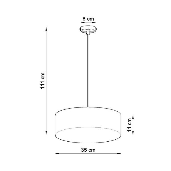 Črna viseča svetilka Atis – Sollux-image-4