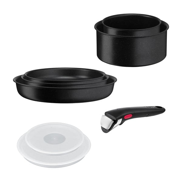 Aluminijast komplet loncev 8 ks INGENIO Black stone L3998802 – Tefal-image-2
