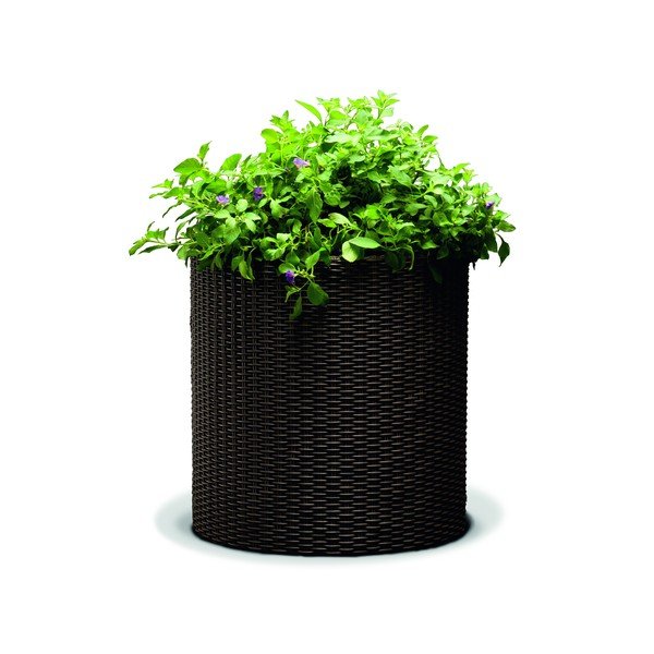 Rjav cvetlični lonček Keter Planter, ø 35 cm-image-1