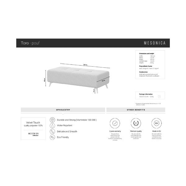Temno siv žametni otoman MESONICA Toro-image-3