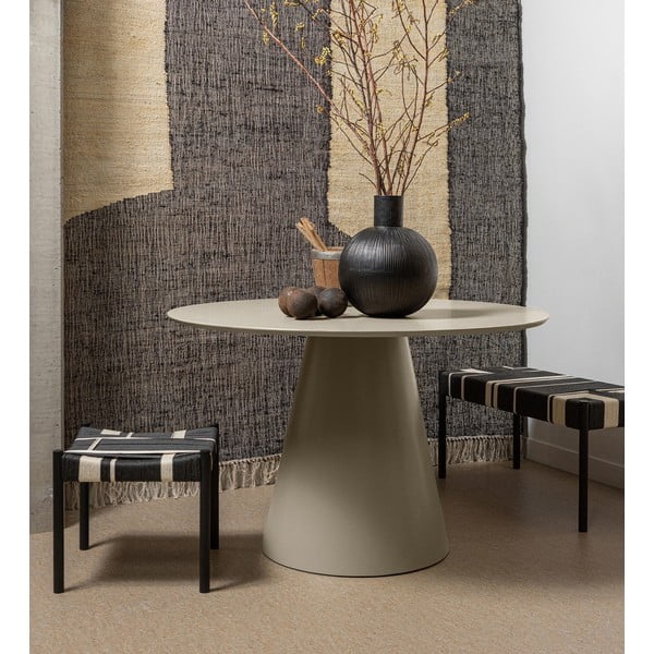 Okrogla jedilna miza ø 120 cm Jorre – WOOOD-image-1