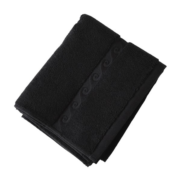 Brisača Wave 50x30, črna-image-2