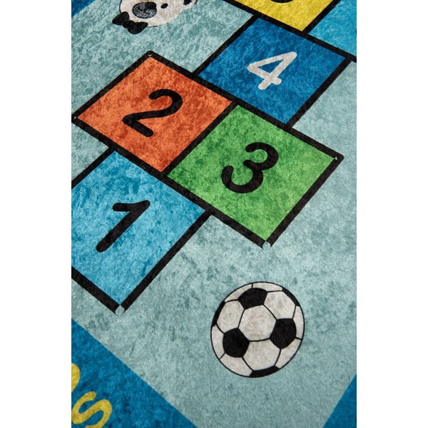 Modra otroška nedrseča preproga Conceptum Hypnose Seksek, 200 x 290 cm-image-2