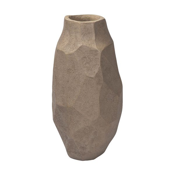 Bež vaza iz poliresina (višina 18 cm) Nuki – Mette Ditmer Denmark