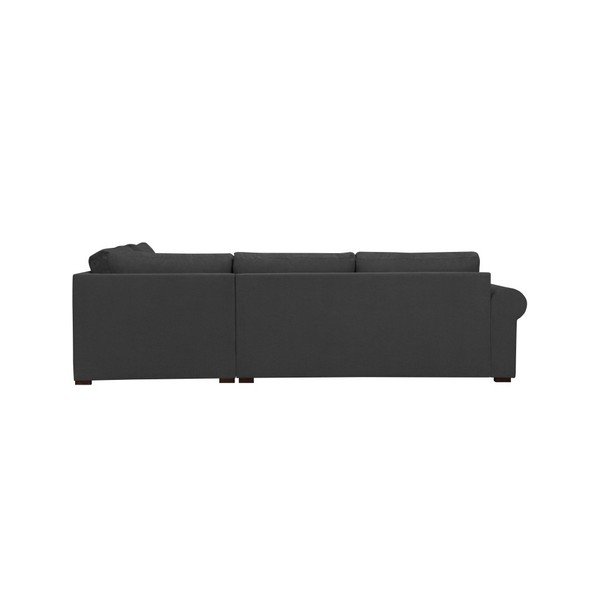 Temno siva kotna zofa Windsor & Co Sofas Hermes, levi kot-image-3