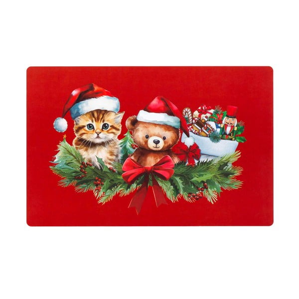 Plastičen pogrinjek z božičnim motivom 28,5x44 cm Cadocha – douceur d'intérieur